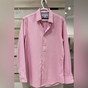 Zara Floral Lined Pink Shirt - Men